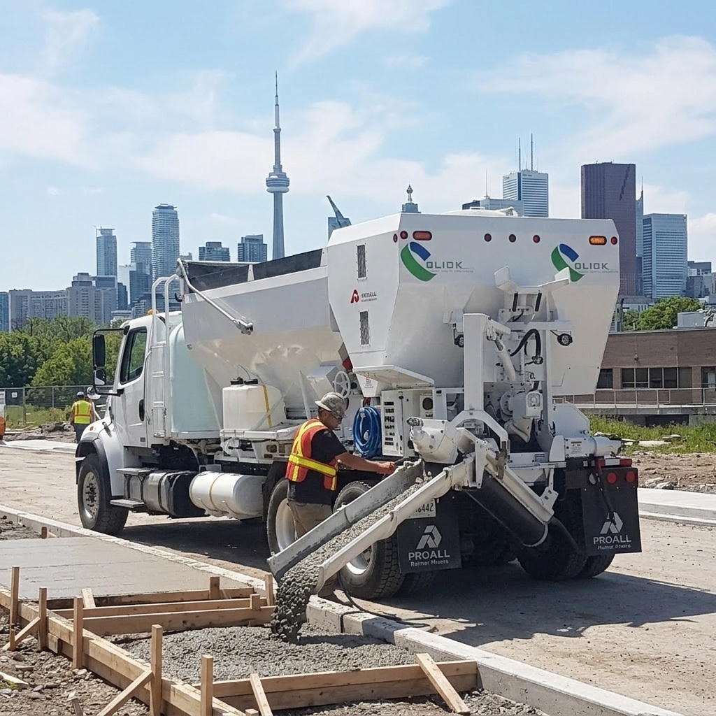 Pouring Concrete in Toronto